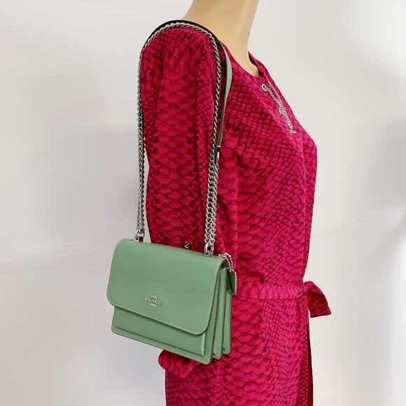 Coach C9949 Mini Klare Crossbody IN SOFT GREEN - Picture 2 of 8